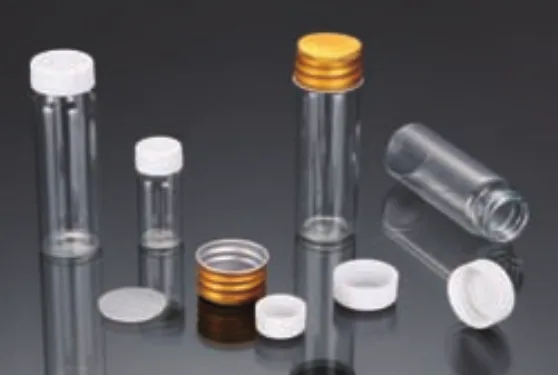 Universal Glass Vials & Caps