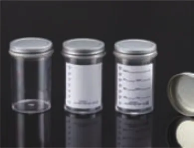 Specimen Containers with Metal Flowed-Seal Cap photo 1