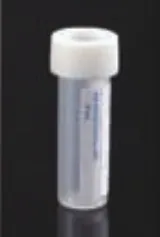 Transport Tubes, Flat Bottom, Screw Cap