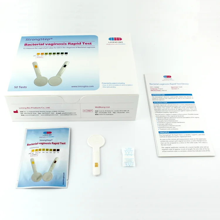 Diagnostic Kit for Bacterial Vaginosis (pH value) photo 1