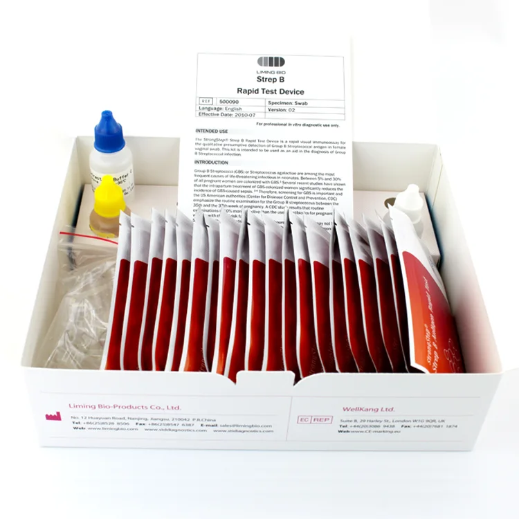 StrongStep® Strep B Antigen Rapid Test photo 1